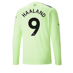 Manchester City Erling Haaland #9 Tredje Tröja 2022-23 Långärmad